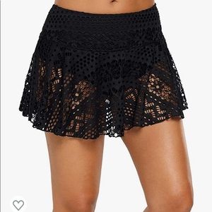 Swim Skirt with Built- in Bottoms